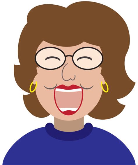 Woman Hysterical Laughing Stock Vectors Istock