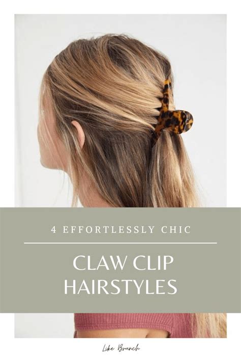 Jaw Clip Hairstyles For Long Hair