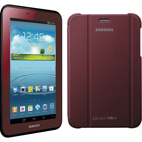 Samsung 8gb Galaxy Tab 2 70 Tablet Garnet Red Gt P3113grsxar