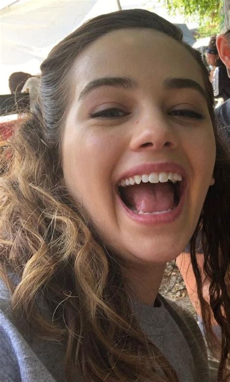 Mary Mouser R Celebritymouths