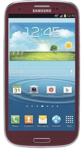 Samsung Galaxy S3 16gb Unlocked Smartphone 4g Lte Touchscreen Android