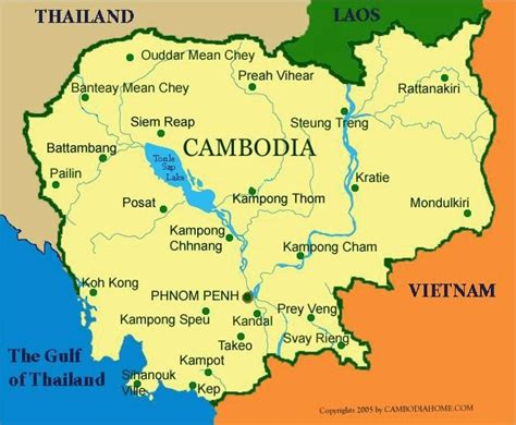 Cambodia Geography