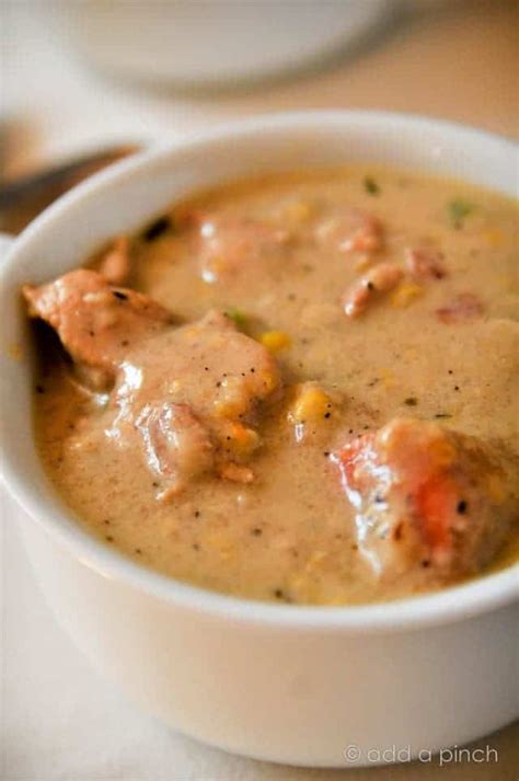 Southern Chicken And Corn Chowder Recipe Cooking Add A