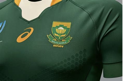 Revealed South Africa Rugby World Cup Jerseys Revealed Ruck