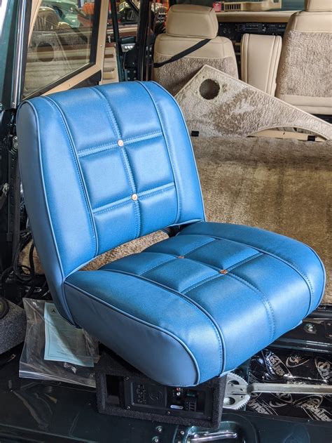Jeep Cj Levis Seats Remanufactured Blue Tan Or Black With New