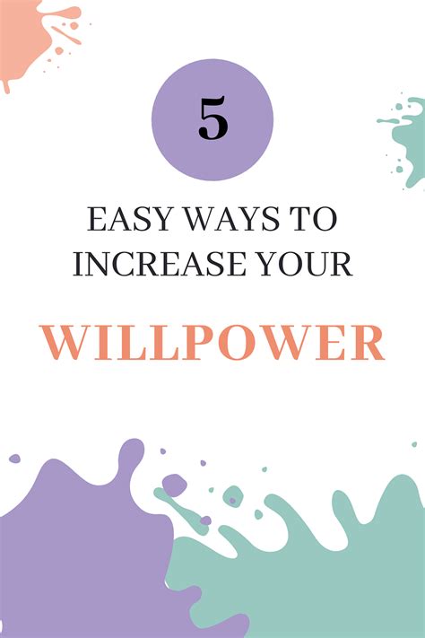 5 Surprisingly Easy Ways To Strengthen Your Willpower Kim Devall