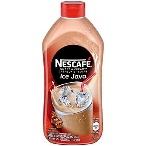Nescafe Ice Java Coffee Syrup 470ml Imported From Canada