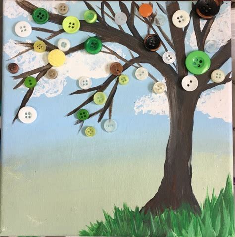 Button Tree Canvas