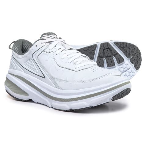 They reduce the pounding on the soles of your feet, but they are not without their downsides. Hoka One One Bondi Ltr Walking Shoes (for Women) in White ...