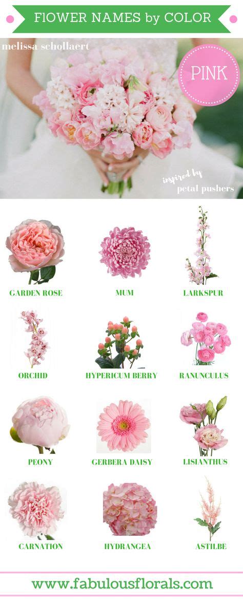 Flower Names By Color 2017 Wedding Trends Your 1 Source For