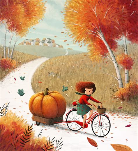 Autumn Day On Behance