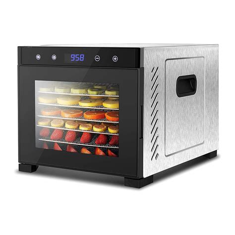 The secret to making jerky, apple chips, and dried mango at home. NutriChef Electric 600 Watts Countertop Food Dehydrator ...