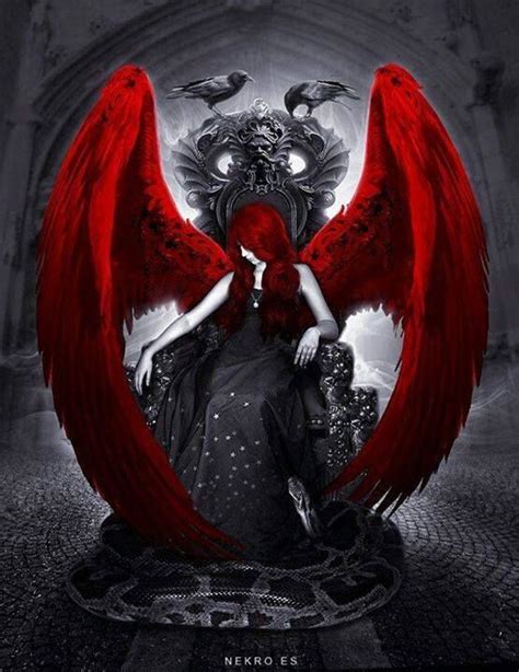 217 Best Images About Dark Gothic And Fallen Angels On Pinterest