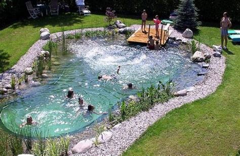Diy How To Build A Natural Swimming Pool Natural Swimming Pools