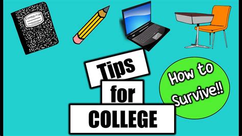 Advice For College How To Survive Your Freshman Year Youtube