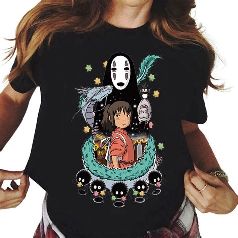 Studio Ghibli Universe All Characters T Shirt Studio Ghibli Merch