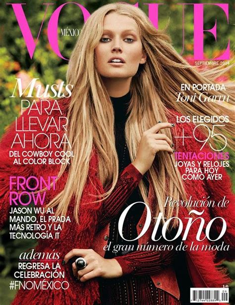 Nicola Loves The September Issue Toni Garrn On Vogue Mexico
