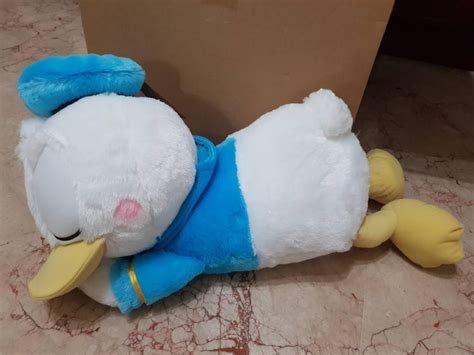 Sale Donald Duck Red Cheek Giga Jumbo Laying Down Plushy Hobbies
