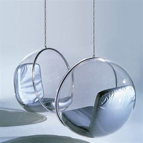 Clear Acrylic Hanging Bubble Chairs