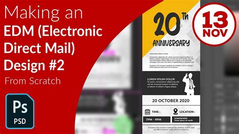How To Design An Electronic Direct Mailer With Photoshop Online