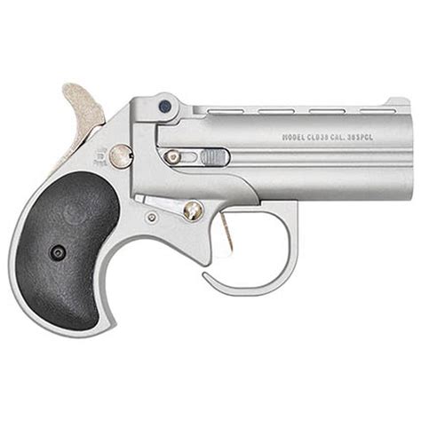 Cobra Pistol Lbg38sb Derringer Long Bore 38 Special 350 2 Round Satin