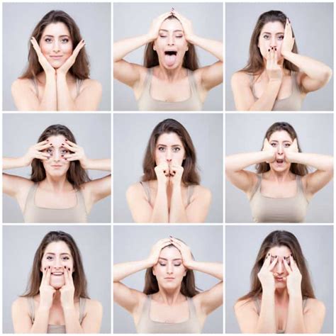 Face Yoga 7 Exercises And Benefits Dr Axe