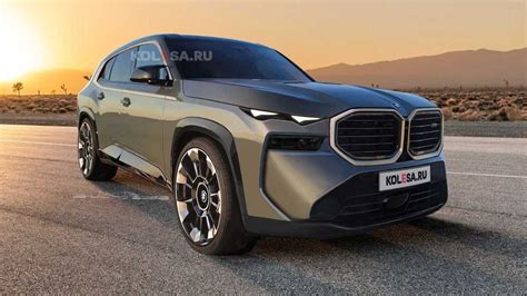 2023 Bmw Xm Rendering Takes After Revealing Spy Shots