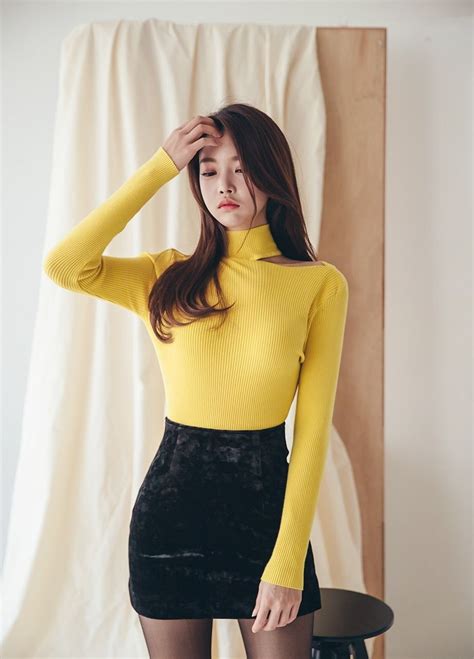 park jung yoon korean girls ファッション スタイル 女性