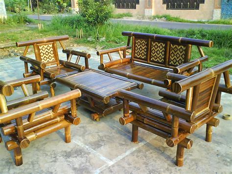 Jual furniture bambu murah,furniture bambu jogja,furniture bambu hitam