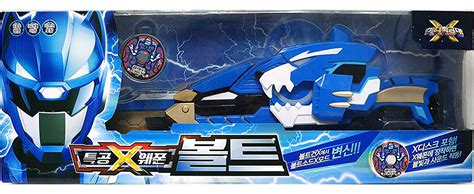 Buy Miniforce Mini Force X Ranger Weapon Bolt Blue Transweapon Toy Set