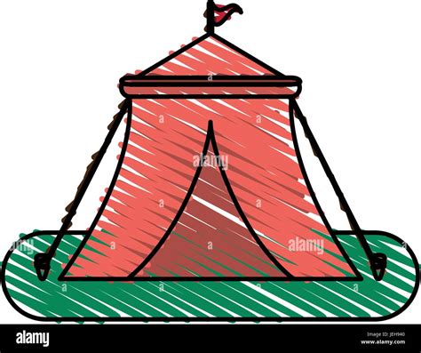Tent Vector Illustration Stock Vector Image And Art Alamy