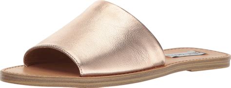 Steve Madden Grace Slide Sandal In Gold Metallic Lyst