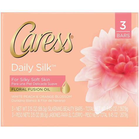 Caress Beauty Bar Soap Daily Silk 315 Oz 3 Bars