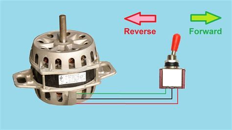 Motor Reverse Forward Control Circuit Switch Reversing Single Phase