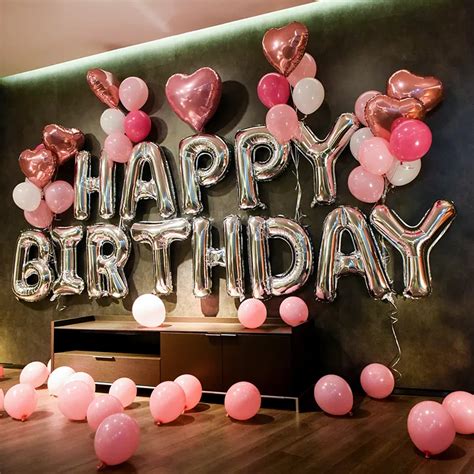 23 Happy Birthday Birthday Decoration Ideas At Home With Balloons