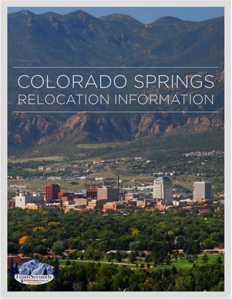 Colorado Springs Relocation Information