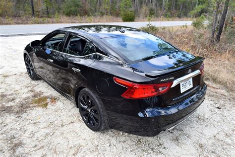 2017 Nissan Maxima Sr Midnight Edition Hd Road Test Review Car