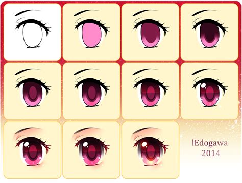 Today's lesson is going to be a step by step how to draw anime eyes for beginners. Anime Eye: Step-by-Step by lEdogawa.deviantart.com on ...