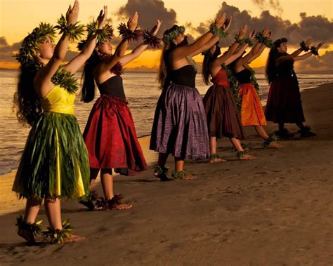 Hawaiian Hula Dancers Hawaii Hd Desktop Wallpaper Widescreen High