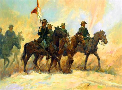 Us Cavalry American Indian Wars War Horse War Art