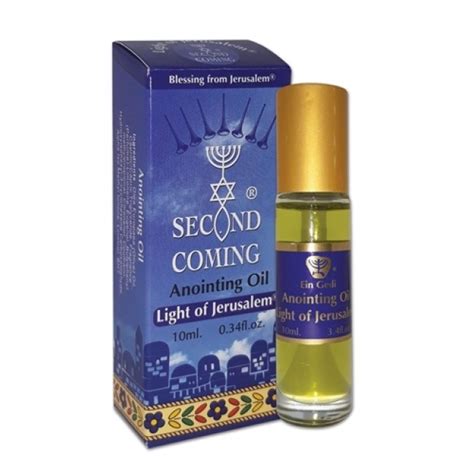 Light Of Jerusalem Second Coming Anointing Oil From Israel 100ml