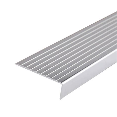 Buy Yzdnf 15m Length L Shape Aluminum Stair Anti Slip Nosing 75x25mm Angle Step Edge Stairs Tmw