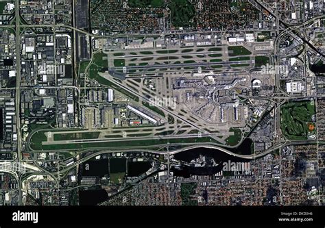 Aerial Photograph Miami International Airport Mia Stock Photo Alamy