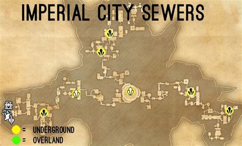 Imperial City Sewers Skyshards Skyshards Collection Guide Elder