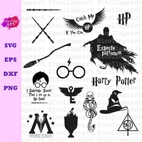 Harry Potter Svg Png Dxf Harry Potter Svg Png Dxf Harry Etsy My XXX