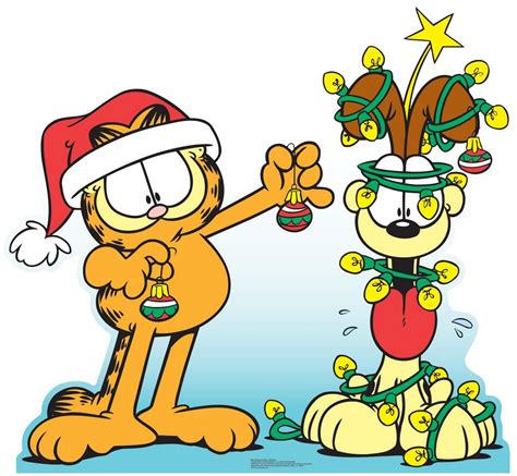 Christmas Garfield And Odie Garfield Christmas Christmas Cartoons