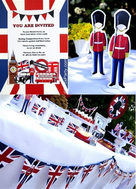 Rule Britannia A British London Inspired Uk Street Party With