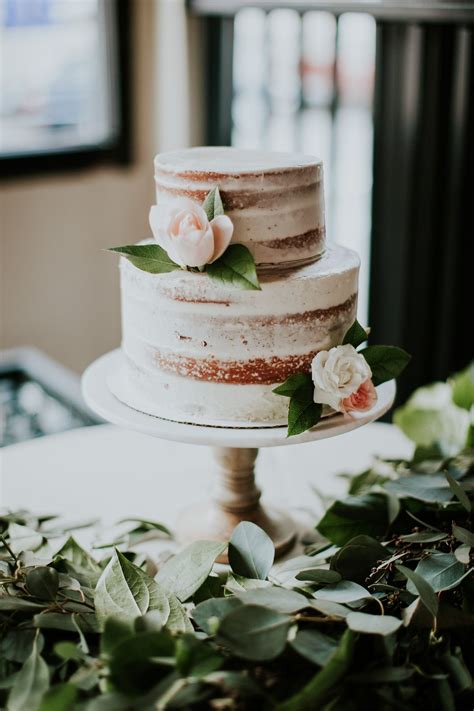 Madi CJ Bridal Bliss Romantic Wedding Cake Wedding Cake Two Tier