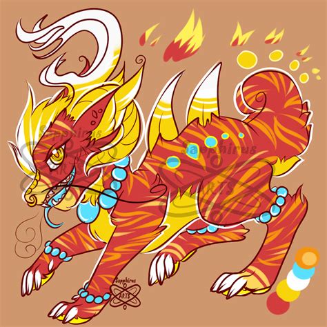 Mini Flame Beast Creature Sollllld — Weasyl