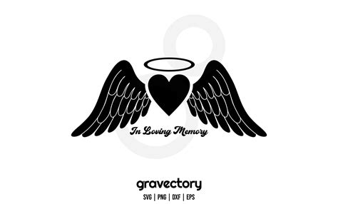 In Loving Memory SVG - Gravectory